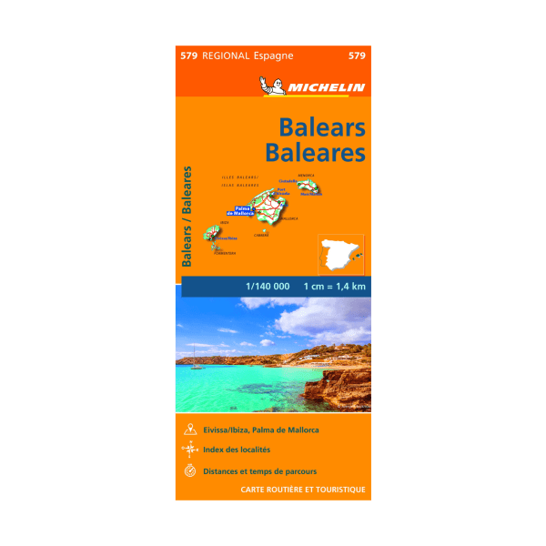 CR 579 Baléares - CARTES ET GUIDES MICHELIN 