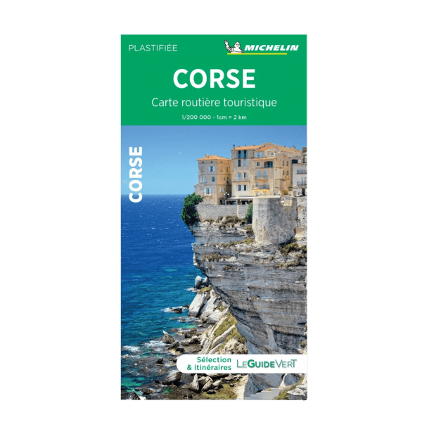 Carte routière touristique Corse - CARTES ET GUIDES MICHELIN 