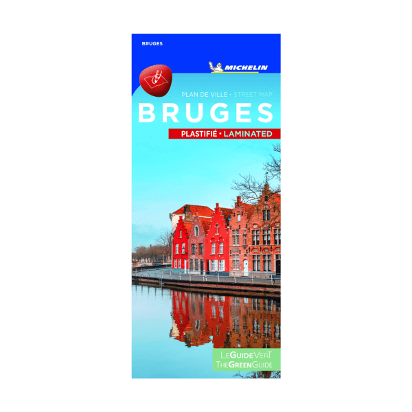 carte plan de ville Bruges Michelin - CARTES ET GUIDES MICHELIN