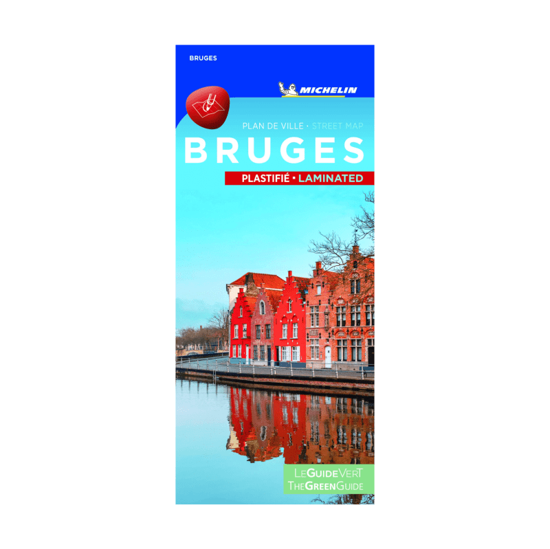 carte plan de ville Bruges Michelin - CARTES ET GUIDES MICHELIN