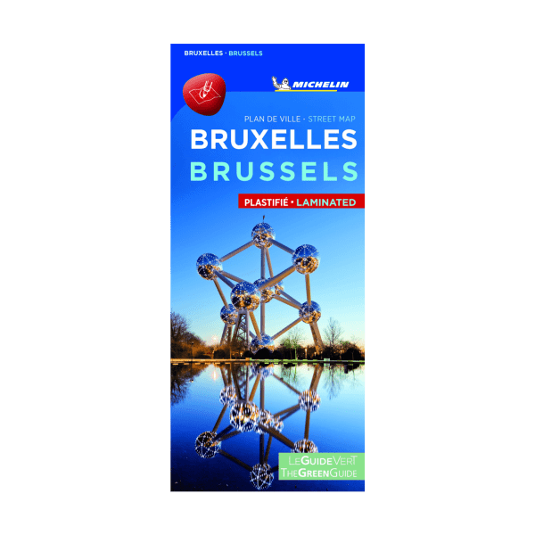 carte plan de ville Bruxelles Michelin - CARTES ET GUIDES MICHELIN