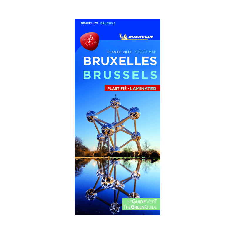 carte plan de ville Bruxelles Michelin - CARTES ET GUIDES MICHELIN