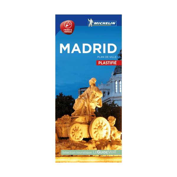carte plan de ville madrid Michelin - CARTES ET GUIDES MICHELIN