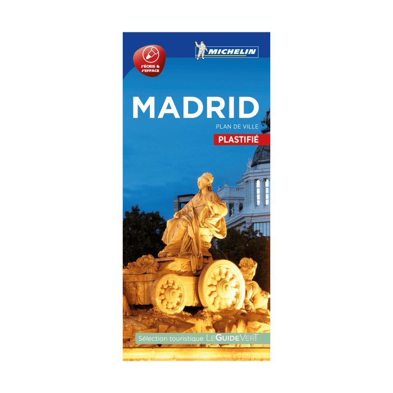 carte plan de ville madrid Michelin - CARTES ET GUIDES MICHELIN