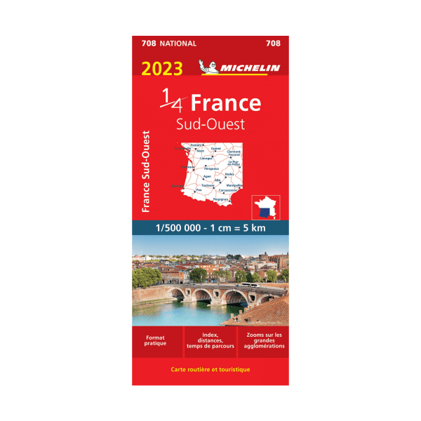 cn-france-sud-ouest-708 - CARTES ET GUIDES MICHELIN