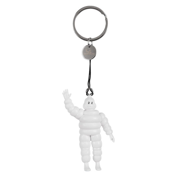 Porte clé 3D Bibendum salue