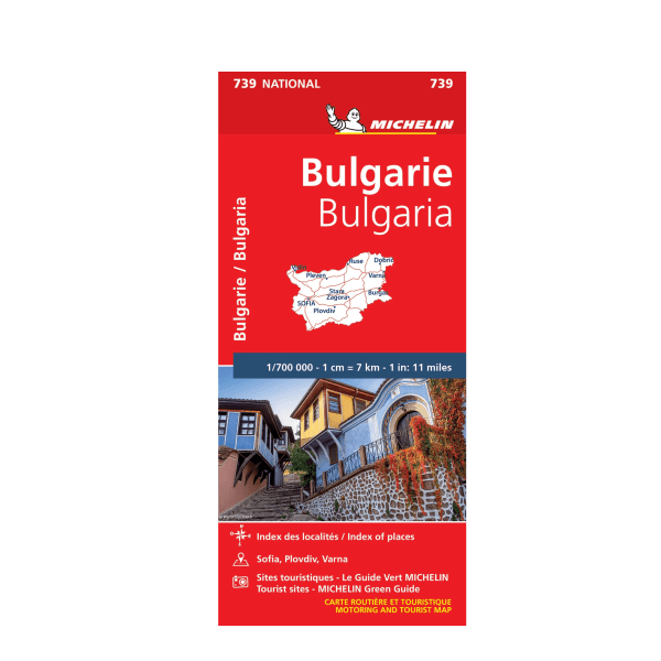 cn bulgarie michelin - CARTES ET GUIDES MICHELIN