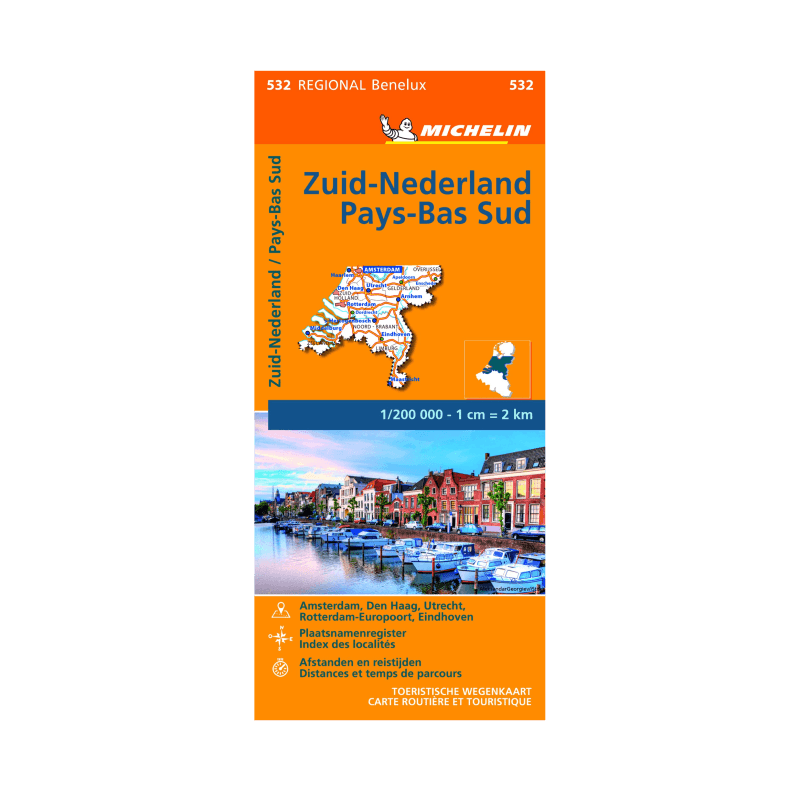 CR 532 Pays-Bas Sud - Cartes et Guides MICHELIN