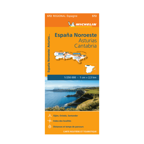 Carte Régionale 572 Espagne Nord-Est - Cartes et Guides