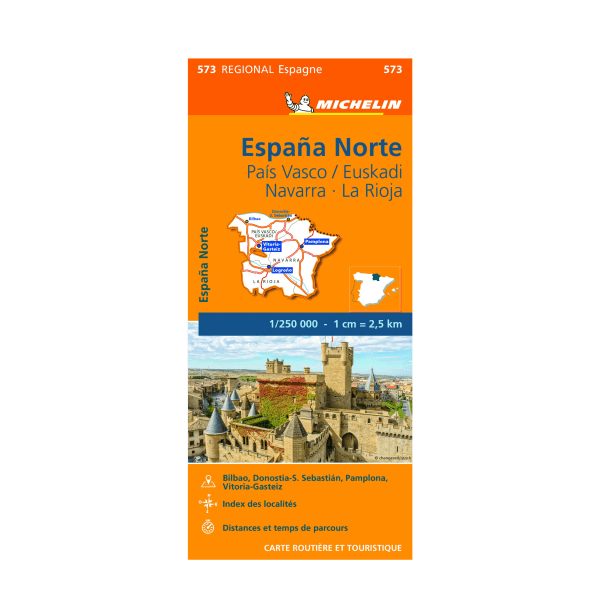 CR 573 Espagne nord - Cartes et Guides MICHELIN
