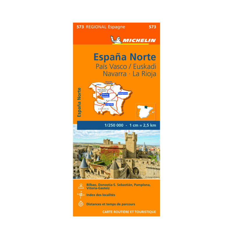 CR 573 Espagne nord - Cartes et Guides MICHELIN