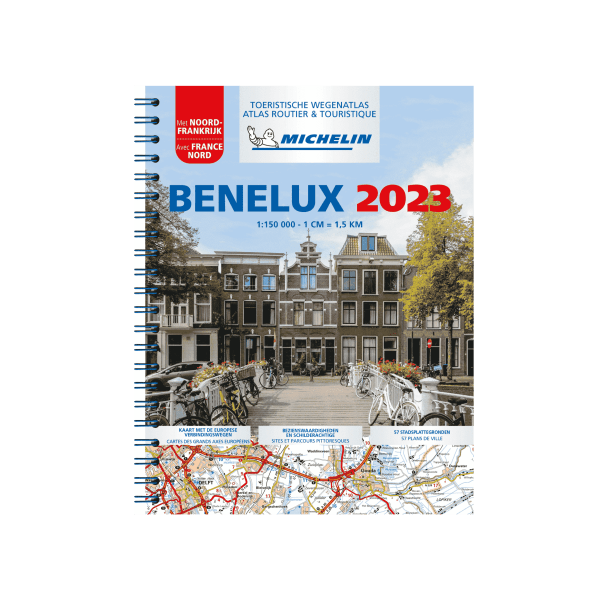 ATLAS MICHELIN BENELUX - CARTES ET GUIDES