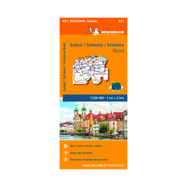 CR 551 SUISSE NORD - cartes et guides