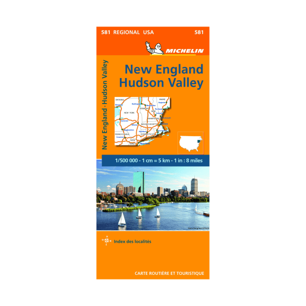 CR 581 NEW ENGLAND - cartes et guides