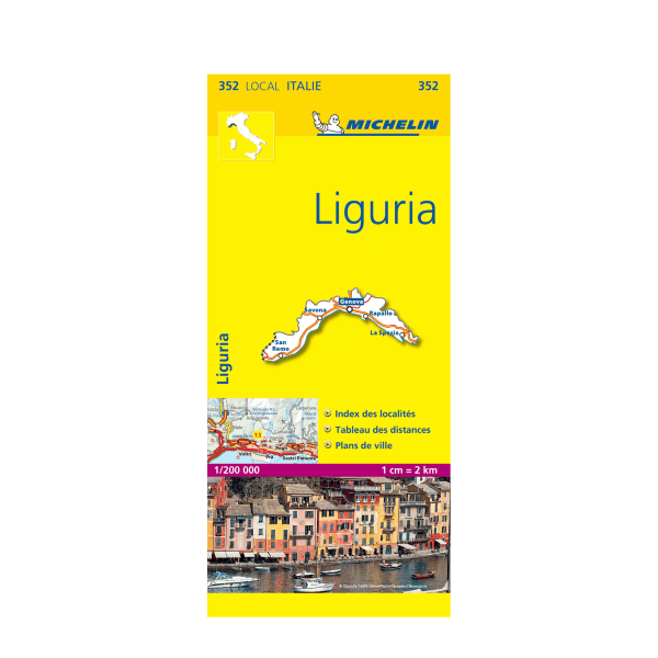 carte local liguria - cartes et guides